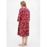 Халат Wild love XL,2XL,3XL,4XL  велюр 21502